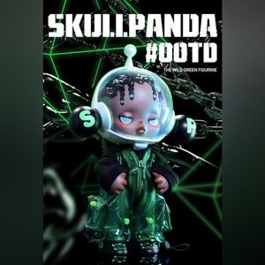 Skullpanda OOTD The Wild Green